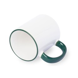 Fototasse dunkelgrün Fototassen