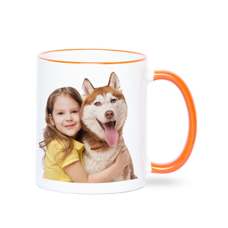 Fototasse orange Fototassen Fototasse orange Fototassen