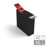 Etiketten auf Rolle | 60x40mm Etiketten in Spenderboxen