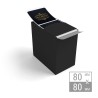 Etiketten auf Rolle | 80x80mm Etiketten in Spenderboxen