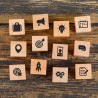 Druck auf Ihren Holzwürfel Druck auf Holz