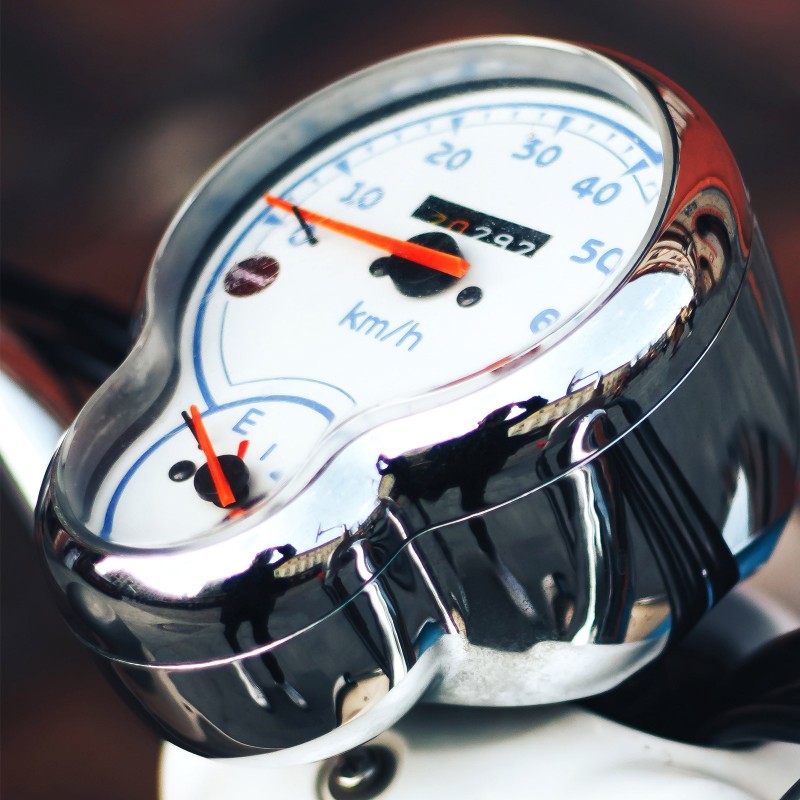 Druck auf Ihren Tachometer Druck auf Kunststoff