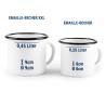 Emaille-Becher XXL Fotobecher & Flaschen