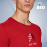 Premium T-Shirt färbig Textildruck