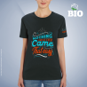 Premium T-Shirt färbig Textildruck