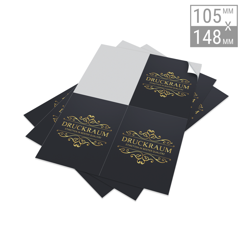 Bogenetiketten | 105x148mm Etiketten auf Bögen Bogenetiketten | 105x148mm Etiketten auf Bögen