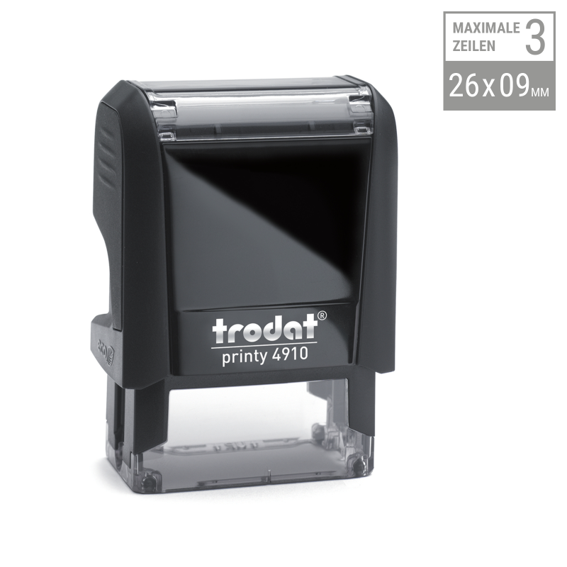 Trodat Printy 4910 | 26x9mm Printy Textstempel Trodat Printy 4910 | 26x9mm Printy Textstempel