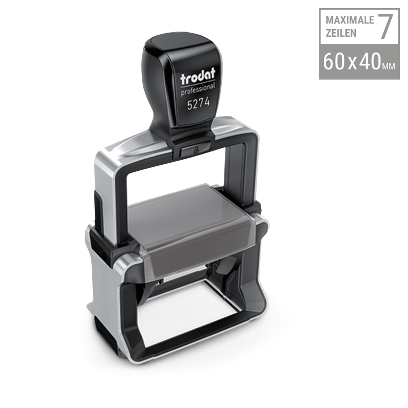 Trodat Professional 5274 | 60x40mm Professional Textstempel Trodat Professional 5274 | 60x40mm Professional Textstempel