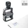 Poststempel - International | 49x28mm Spezialstempel