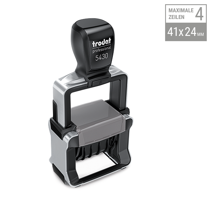 Trodat Professional 5430 Datumstempel | 41x24mm Professional Datumstempel Trodat Professional 5430 Datumstempel | 41x24mm Professional Datumstempel