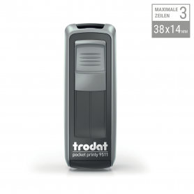 Trodat Pocket Printy 9511 | 37x13mm Pocket Printy