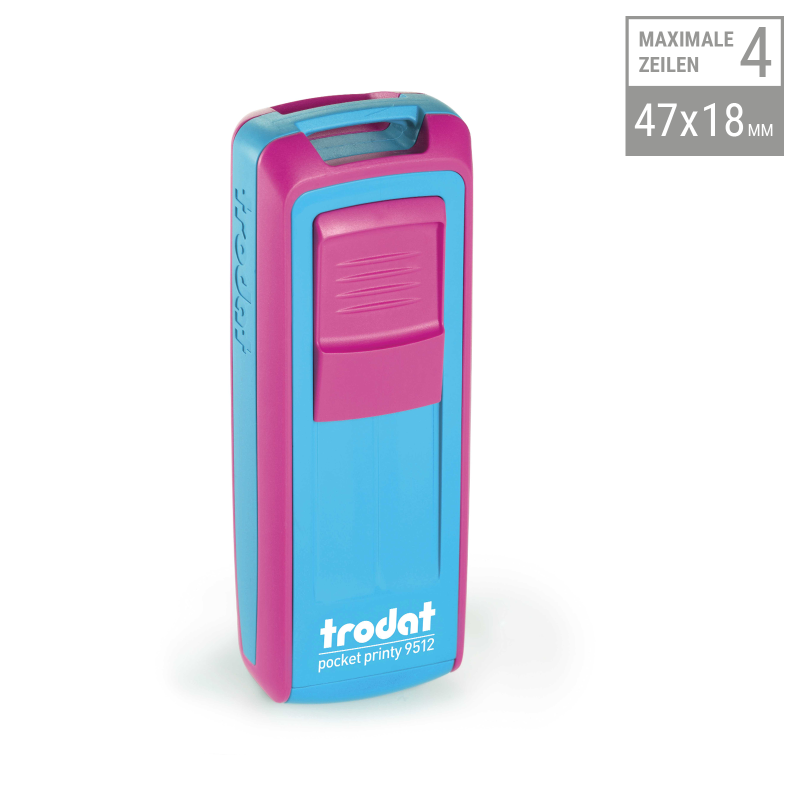 Trodat Pocket Printy 9512 | 46x16mm Pocket Printy Trodat Pocket Printy 9512 | 46x16mm Pocket Printy