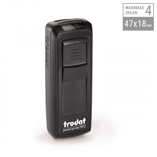 Trodat Pocket Printy 9512 | 46x16mm Pocket Printy