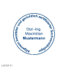 Sachverständigen-Stempel | ⌀40mm Spezialstempel