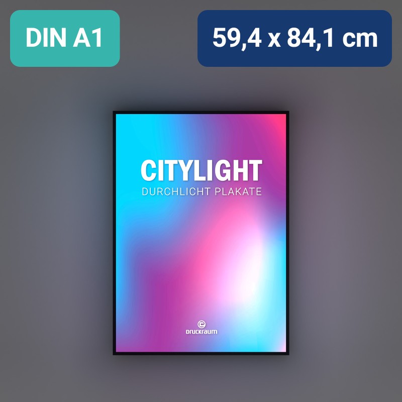Durchlicht Plakat | A1 Durchlicht-Plakate