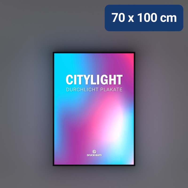 Durchlicht Plakat | 70x100 Durchlicht-Plakate