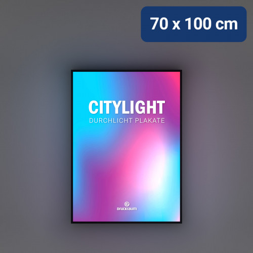 Durchlicht Plakat | 70x100 Durchlicht-Plakate