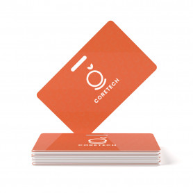 Plastikkarten - Orange Plastikkarten
