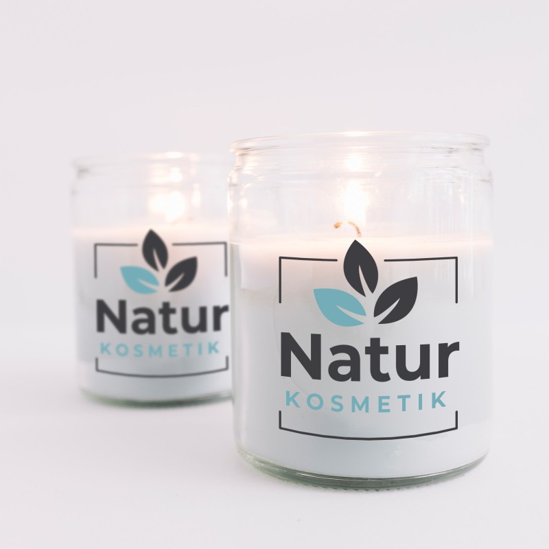 Druck auf Ihre Kerzengläser Druck auf zylindrische Objekte