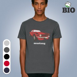 Premium T-Shirt färbig Textildruck