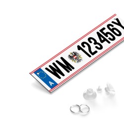 Mini-Kennzeichen Fun-Kennzeichen