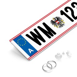 Fun-Kennzeichen 1-zeilig Fun-Kennzeichen