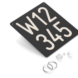 Fun-Kennzeichen bis 1989 Motorrad Fun-Kennzeichen