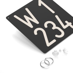 Fun-Kennzeichen bis 1989 2-zeilig Fun-Kennzeichen