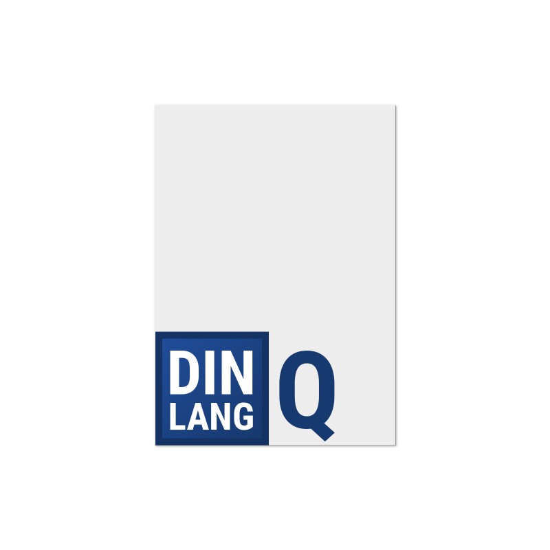 Mittelfalz | Din Lang Quadrat | 9,9x9,9cm Vierseitig Mittelfalz | Din Lang Quadrat | 9,9x9,9cm Vierseitig