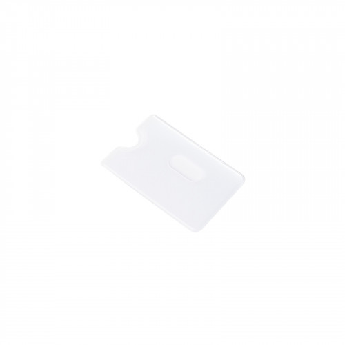 Kartenhalter transparent/Weiß Plastikkarten