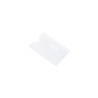 Kartenhalter transparent/Weiß Plastikkarten