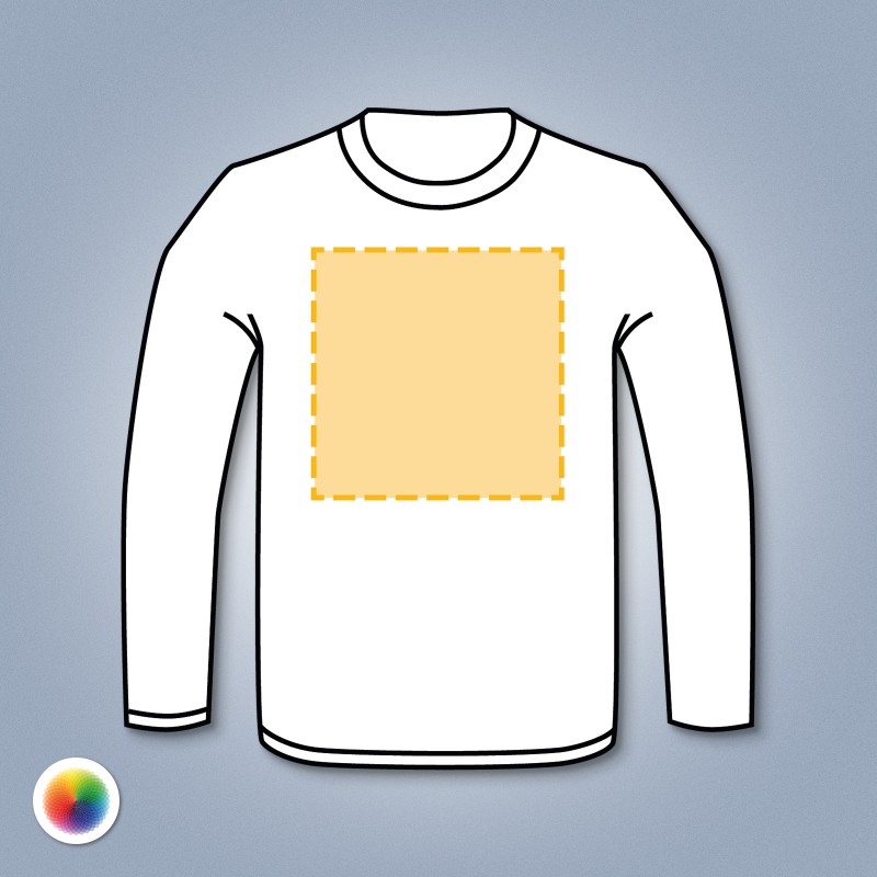 Shirt Langarm (nur Druck) Ihre Motive auf Ihren eigenen Textilien