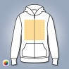 Hoodie (nur Druck) Ihre Motive auf Ihren eigenen Textilien