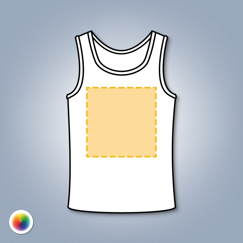 Tank-Top (nur Druck) Ihre Motive auf Ihren eigenen Textilien Tank-Top (nur Druck) Ihre Motive auf Ihren eigenen Textilien