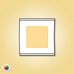 Stoffstück (nur Druck) Ihre Motive auf Ihren eigenen Textilien