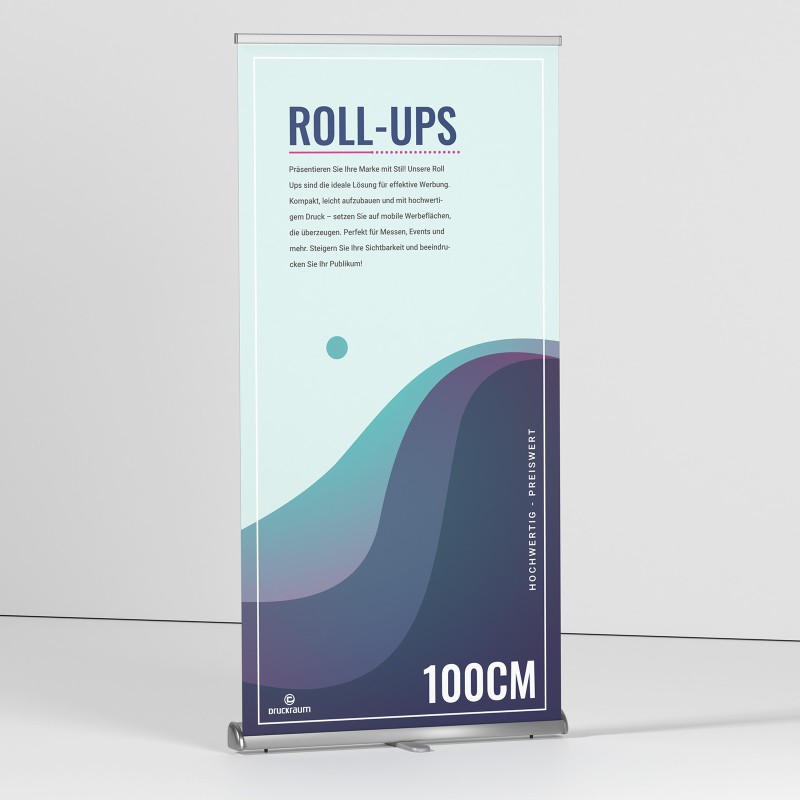 Roll-Up komplett | 100x200cm Roll-Ups Roll-Up komplett | 100x200cm Roll-Ups