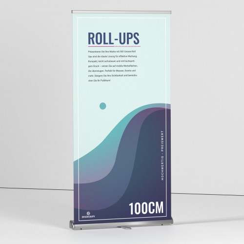 Roll-Up komplett | 100x200cm Roll-Ups