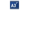 Banner Display mit partiellem Lack-Effekt | DIN A3 quer Banner Displays mit partiellem Lack-Effekt