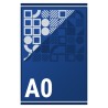 Banner Display mit partiellem Lack-Effekt | DIN A0 Banner Displays mit partiellem Lack-Effekt