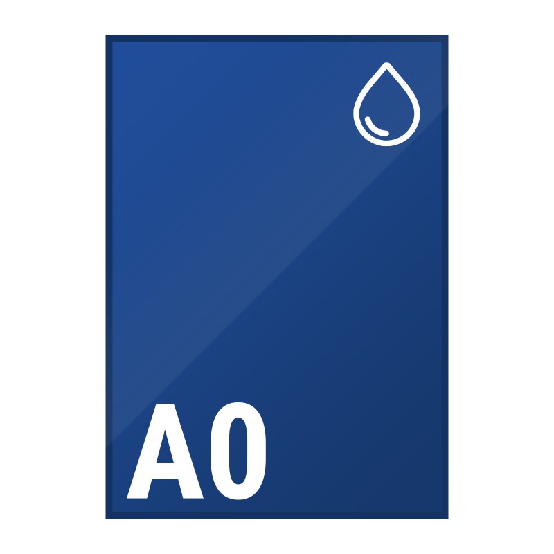 Wasserfestes Plakat | A0 | 84,1x118,9cm Wasserfeste Plakate Wasserfestes Plakat | A0 | 84,1x118,9cm Wasserfeste Plakate
