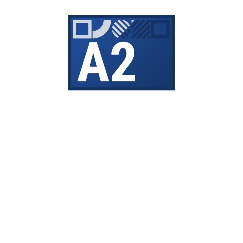 Bespannung Banner Display mit partiellem Lack-Effekt | DIN A2 quer Banner Displays mit partiellem Lack-Effekt Bespannung Banner Display mit partiellem Lack-Effekt | DIN A2 quer Banner Displays mit partiellem Lack-Effekt