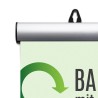 ◤  Banner Display 70x140cm | DRUCKRAUM.at