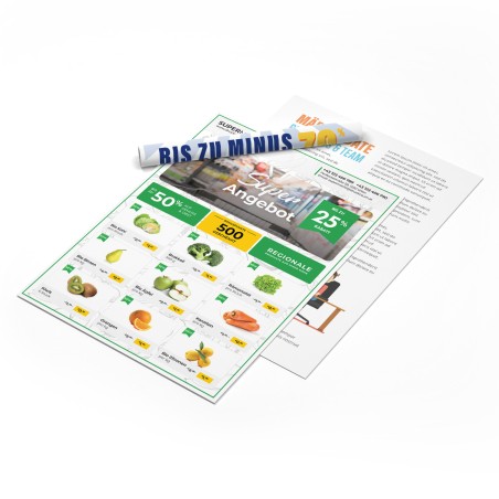 Budget Plakat | A3 | 29,7x42cm Budget Plakate