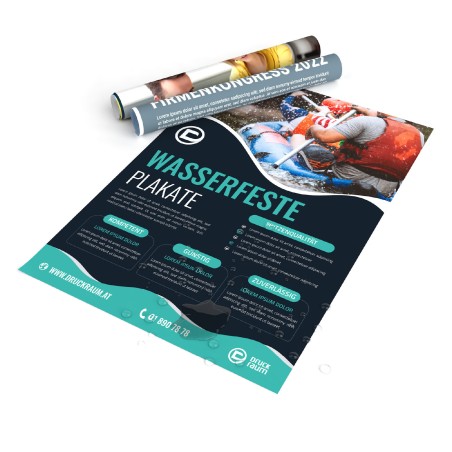 Wasserfestes Plakat | A1 | 59,4x84,1cm Wasserfeste Plakate