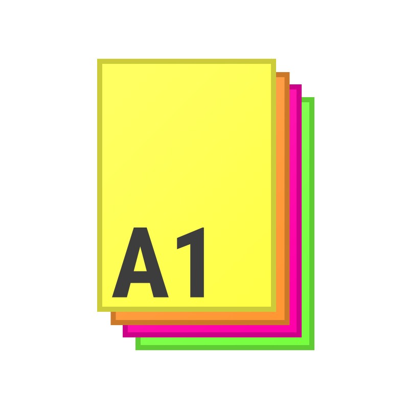 Neon-Plakat | A1 Neonplakate Neon-Plakat | A1 Neonplakate