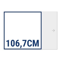 Plandruck beliebige Breite | Höhe 106,7cm Plandruck