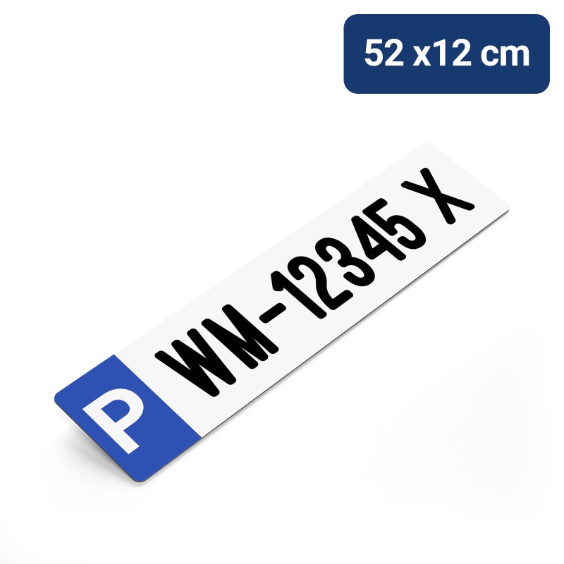 Parkplatzschild Fun-Kennzeichen Parkplatzschild Fun-Kennzeichen