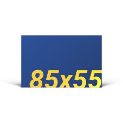 Visitenkarten mit Folienveredelung | 85x55mm Visitenkarten mit Folienveredelung