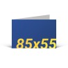 Klappvisitenkarten mit partieller Veredelung | 85x55mm Visitenkarten mit partieller Veredelung