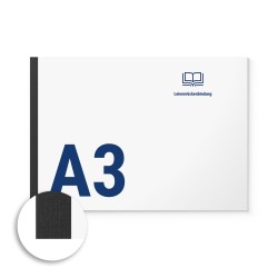 Leinenrückenbindung | DIN A3 | 29,7x42cm Gebundene Unterlagen und Skripten